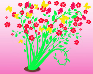 Bunga Raya Vector Images (35)