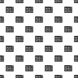 binary code on screen pattern simple style vector image