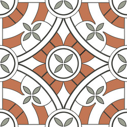 design retro mosaic layout integrating nostalgic vector image