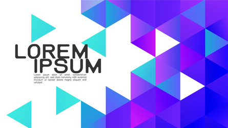 abstract geometric background colorful gradient vector image