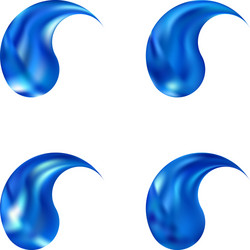 blurred background in form a shape vector image