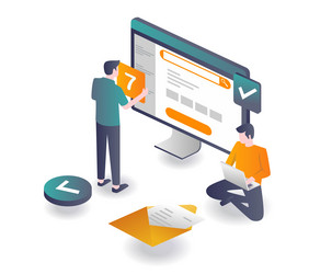 enter the email data verification code vector image
