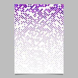 abstract rounded square pattern flyer template vector image