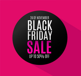 Black friday banner vector