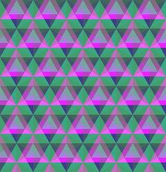 triangular geometric seamless pattern vector image