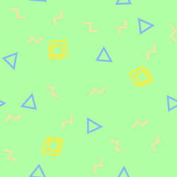 seamless abstract pattern with geometric shapes vector image