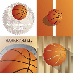 a set of labels and backgrounds with different bas vector image