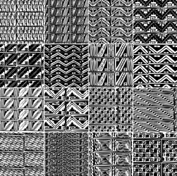 Inca Textiles Pattern vector image