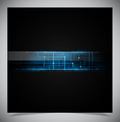 smooth colorful abstract techno background vector image