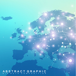 Data Network Abstract Background vector image