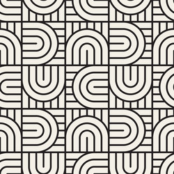 Modern Abstract Seamless Pattern vector image