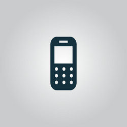 Mobile phone icon Royalty Free Vector Image - VectorStock