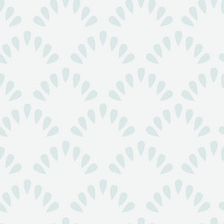 Simple seamless pattern of tracery shell vector