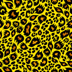 leopard pattern design for fabric print paper vector image
