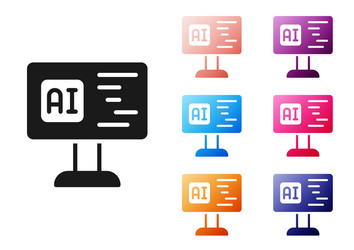black software web developer programming code vector image