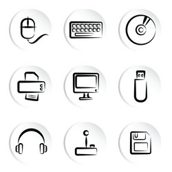 Computer symbols Royalty Free Vector Image - VectorStock
