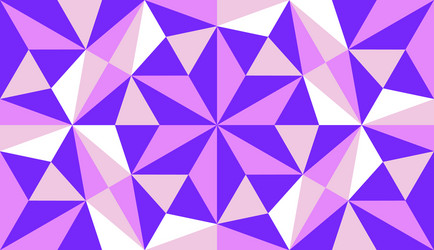 abstract triangular background seamless pattern vector image