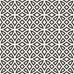 Intricate Geometric Lattice Pattern vector image