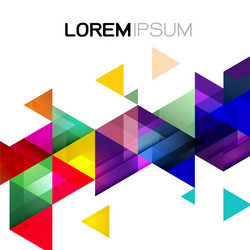 geometric template gradient and modern overlapping vector image