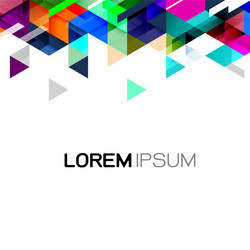 geometric template gradient and modern overlapping vector image
