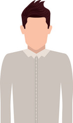 Isolated avatar man design Royalty Free Vector Image