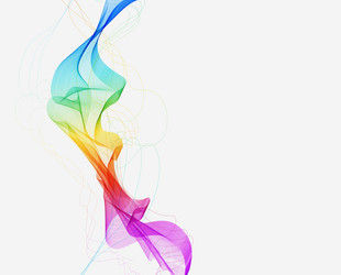 abstract colorful background with wave vector image