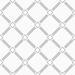 seamless thin lines rhombuses pattern repeating vector image