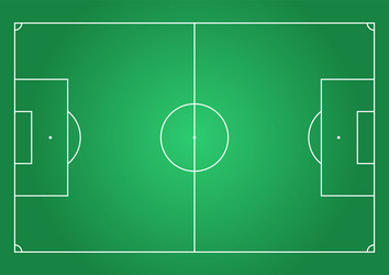 football soccer field arena vector