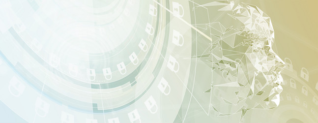 conceptual technology of artificial intelligence vector image