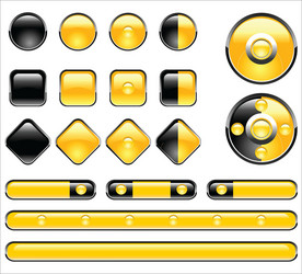 Web Button Collection vector image
