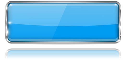 Ice button frozen frame level menu in cartoon Vector Image