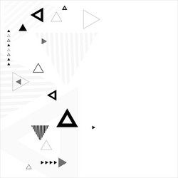 abstract particle structure vector image