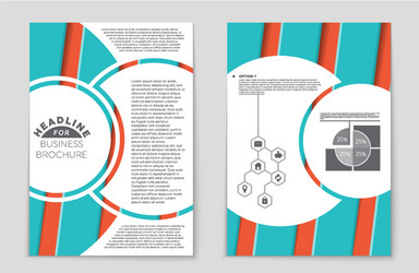 abstract layout background set for art vector image