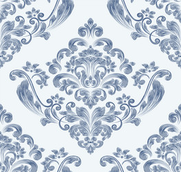 damask seamless pattern element classical vector image