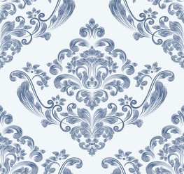 Damask seamless pattern element classical vector