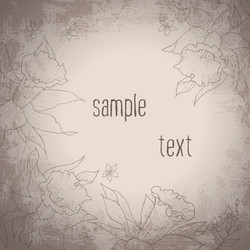 grange background with some patches and cracks vector image