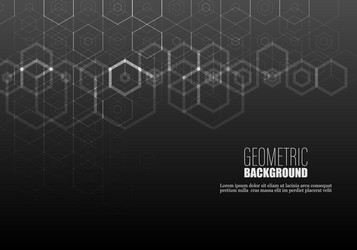 abstract background with geometric pattern eps10 vector image