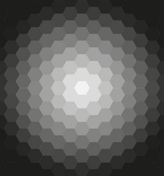 geometric pattern with flow effect vector image