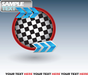 Racing poster Royalty Free Vector Image - VectorStock
