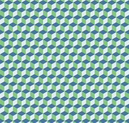 cubes pattern 3d geometric simple background vector image