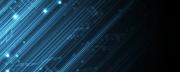 abstract structure circuit computer technology vector image