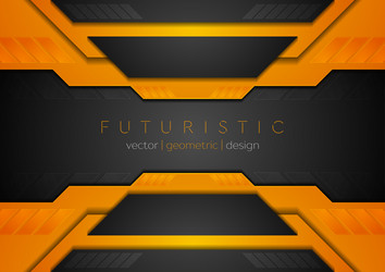 Tech Geometric Abstract Background vector image