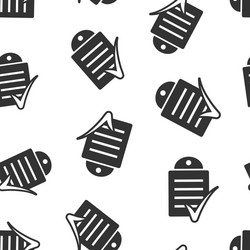 document checklist icon in flat style report vector image