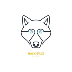 Dog logo vector