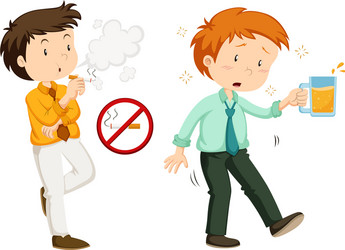 Smoking And Drinking Vector Images Over 15 000