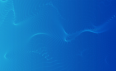 Dynamic Glowing Particle Stream vector image