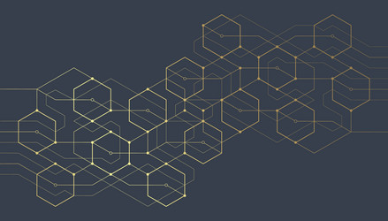 abstract geometric lines minimalistic design vector image