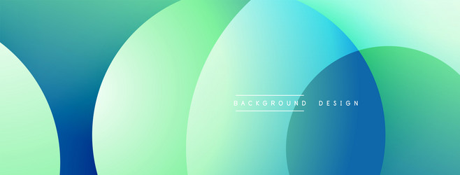 abstract fluid shapes overlap creating vibrant vector image