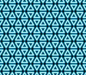 seamless pattern with neon triangles linear art vector