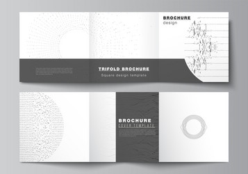 minimal editable layout square format vector image